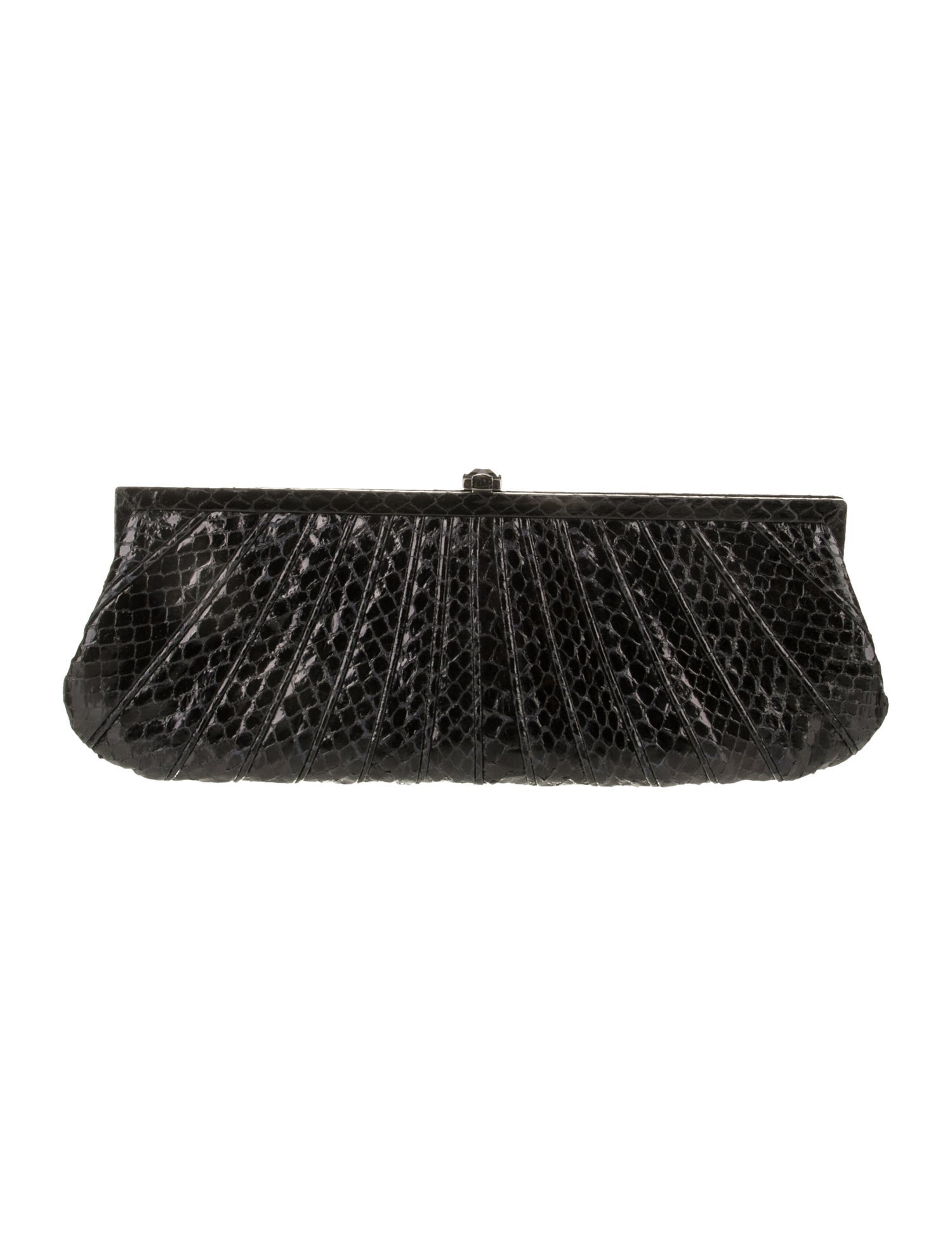 Kotur Embossed Leather Evening Bag